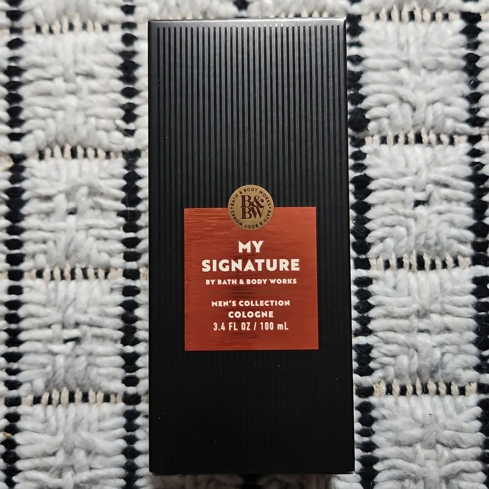 Bath & Body Works MY SIGNATURE 3.4oz MEN'S COLLECTION Fragrance NEW Msrp $59.95